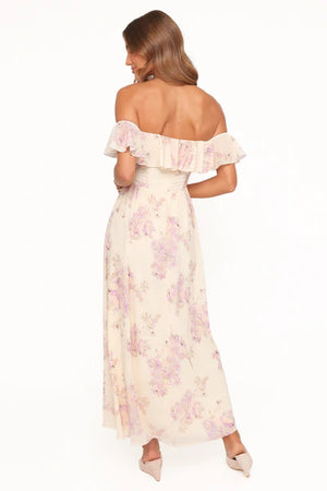 Off shoulder style dress